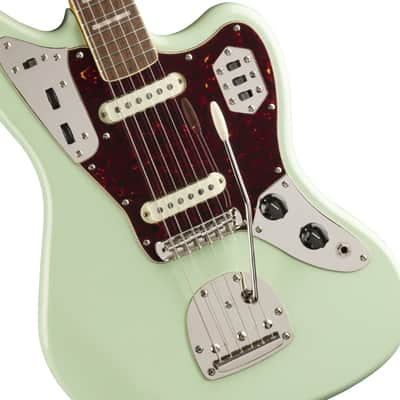 Squier Classic Vibe 60s Jazzmaster Electric Guitar, with 2-Year Warranty, Olympic White, Laurel Fingerboard image 3