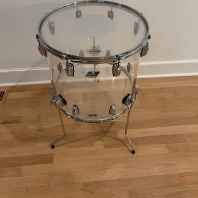Ludwig Clear Vistalite 18” floor tom image 4