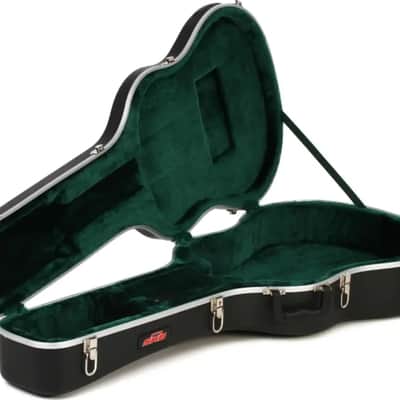 SKB 1SKB-8 Economy Molded Dreadnought Acoustic Guitar Hard Case, Black image 2
