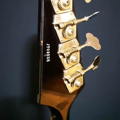 Orville Thunderbird Bass 1997 Sunburst Made In Japan image 9