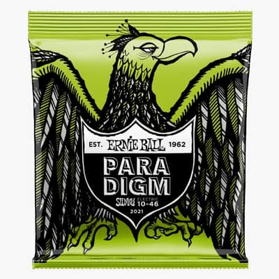 Regular Slinky Paradigm Electric Guitar Strings 10-46 Gauge Plasma Enhanced Nanotreated Set w/ RPS image 1