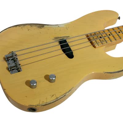 Fender Custom Shop Dusty Hill Signature Precision Bass Nocaster Blonde image 1