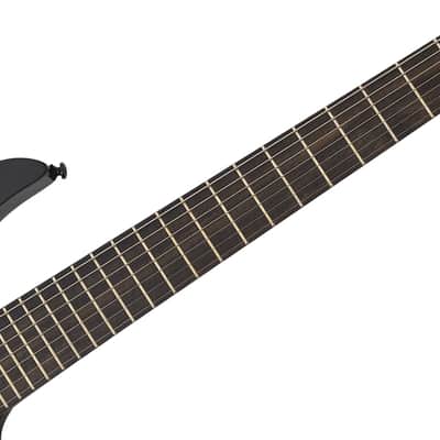 Ibanez RGRB720 Iron Label 7 String Guitar Black Flat B Stock image 3