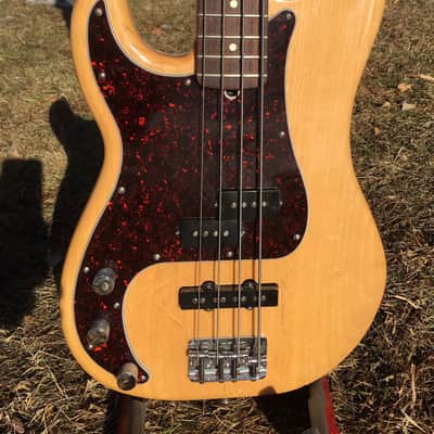 Left Handed Fender Hot Rod Precision Bass 2001 Natural Lefty image 2