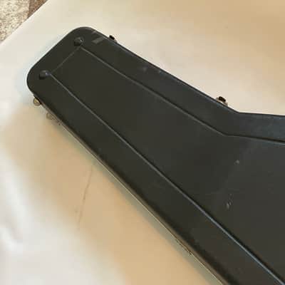 1990's Washburn Stratocaster Style Black Chainsaw Guitar Case image 12