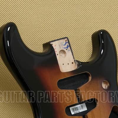 099-8003-700 Genuine Fender Alder Sunburst Stratocaster Body w/ Vintage Bridge image 3