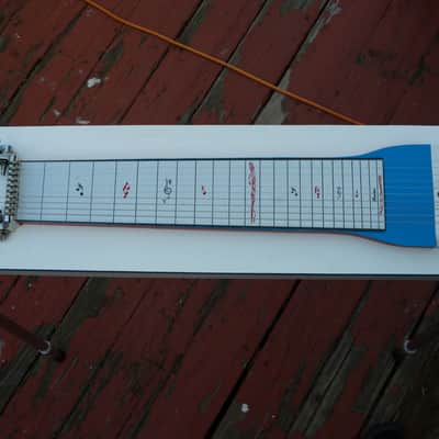 Marlen S10 70’s Single Neck 10-string Pedal Steel Guitar- Red/white/blue 3x3 image 4