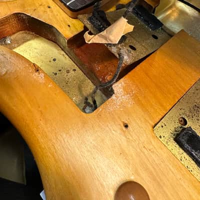 Fender Jazzmaster 1961 - Refin Olympic White image 7
