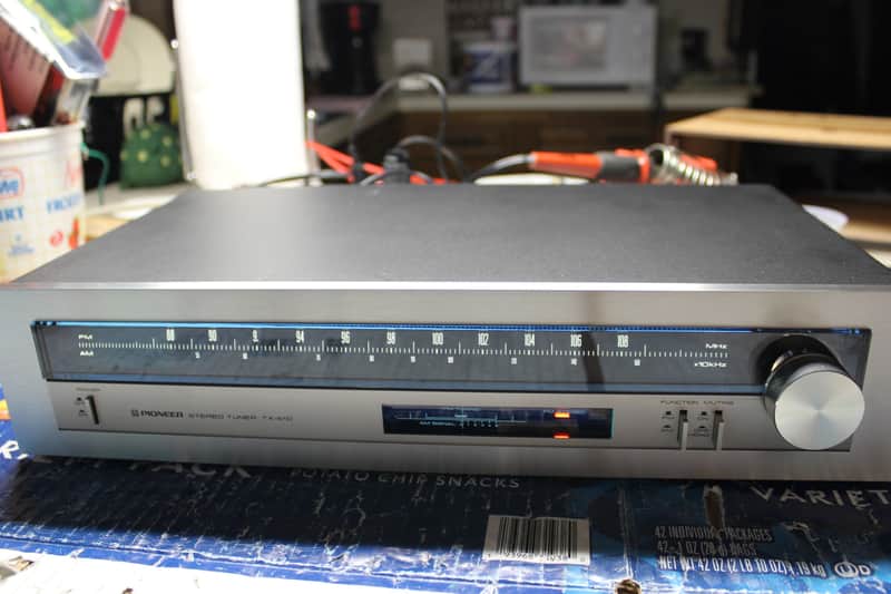 Restored Pioneer TX-410 AM/FM Stereo Tuner (3) image 1