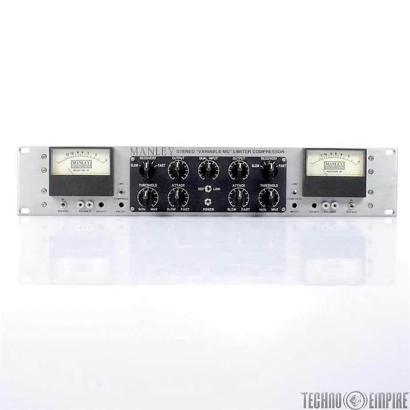 Manley Labs Variable-Mu Stereo Tube Compressor Limiter with 6386 Tubes image 1