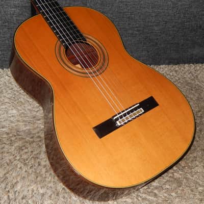 MADE IN 1984 - TAKAMINE 10 - ROBERT BOUCHET STYLE - CLASSICAL GRAND CONCERT GUITAR - CEDAR/INDIAN ROSEWOOD image 4