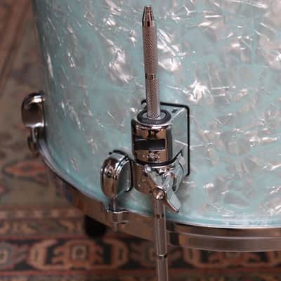 Tama 4pc Starclassic Birch/Walnut Drum Kit Shell Pack Ice Blue Pearl image 7
