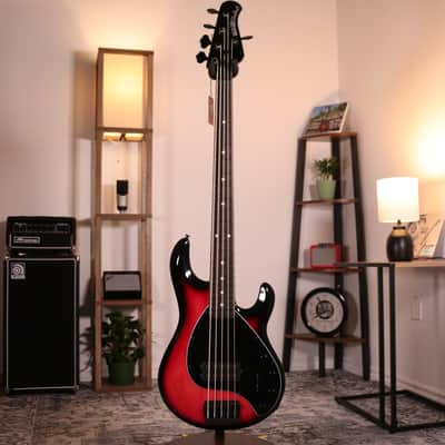 MusicMan Stingray Special 5 Strings H - Ebony Fingerboard, Raspberry image 13
