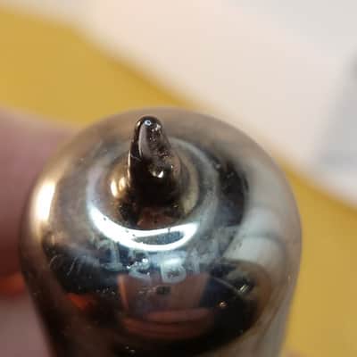 Raytheon 12BH7A tNOS AT1000 TESTED Vacuum Tube black plate 12BH7 dual triode 1951-1959 image 9