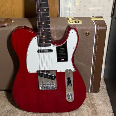 Fender American Vintage II '63 Telecaster 2022 - Present - Crimson Red Transparent image 7