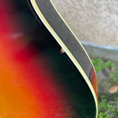 Mosrite Celebrity III Mark X 1960s - Sunburst image 14