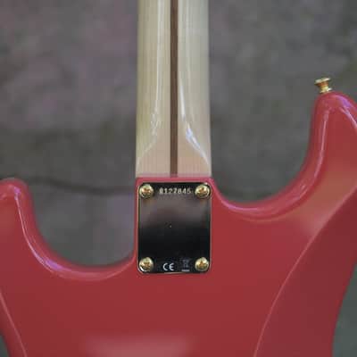 Fender Custom Shop '57 Stratocaster NOS, Maple Neck, Gold Hardware - Fiesta Red image 8