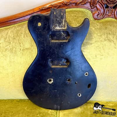 Electra MIJ Electric Guitar Body *PROJECT* (1970s/1980s - Black) image 1