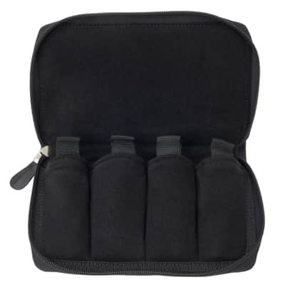 Protec Model L221 Leather 4 Piece Trumpet Mouthpiece Pouch image 2