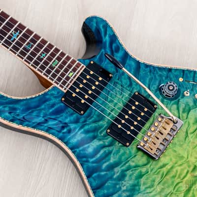 2025 Paul Reed Smith Private Stock P24 Custom 24 Piezo Laguna Dragon’s Breath, Mint w/ Case, COA, Tags image 7