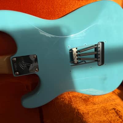 Fender Custom Shop ’66 Strat NOS Daphne Blue - RARE Bound Neck image 17
