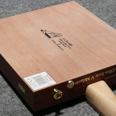 Oliva Acoustic Cigar Box Ukulele by D-Art Homemade Guitar Co. image 7
