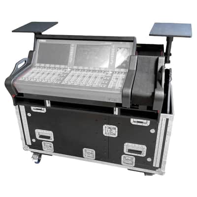ProX XZF-YDM7EX1U LMA Hydraulic 1U Case with Wheels for Yamaha DM7-EX