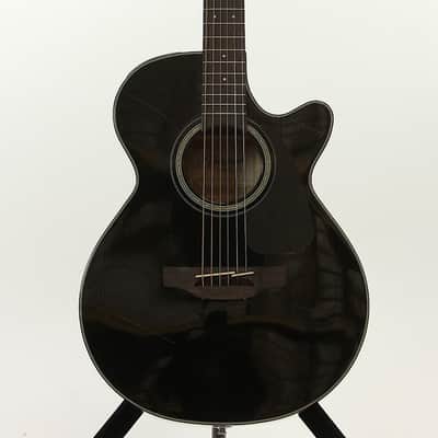 Takamine GF30CE-BLK Black FXC Electric Acoustic Guitar B Stock image 1