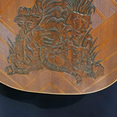 Blueberry NEW IN STOCK Handmade Acoustic Guitar Dreadnought Tiger image 10
