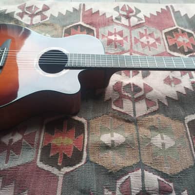 Yamaha NTX700C Acoustic Guitar 2010s - Brown Sunburst image 2