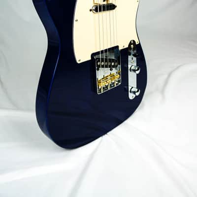 Swisher Handmade 1950 T-Style Electric Guitar 2023 - Indigo Blue image 11