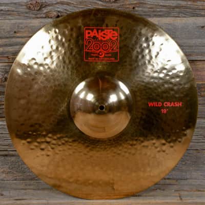 Paiste 19" 2002 Wild Crash Cymbal 1980 - 2011