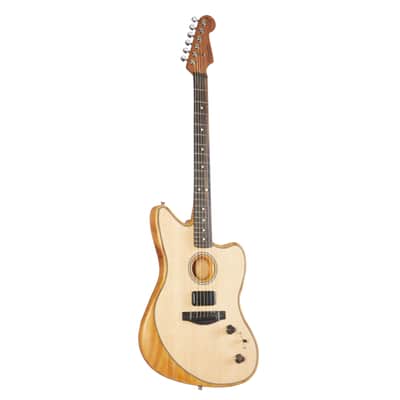 Fender American Acoustasonic Jazzmaster (Natural) - Acoustic Guitar image 1