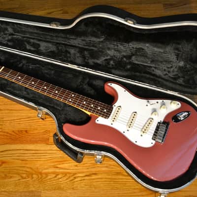 1995 Fender Stratocaster - Limited Edition Matching Headstock - Burgundy Mist image 8
