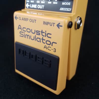 Boss AC-3 Acoustic Simulator 2006 - Present - Yellow image 3