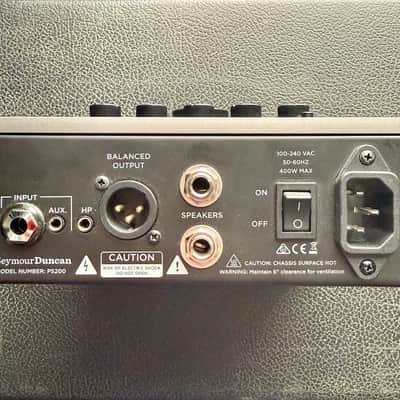 Seymour Duncan PowerStage 200 200-Watt Pedalboard Guitar Amp 2020 - Present - Silver image 2