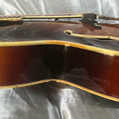 1953 D’Angelico New Yorker Archtop Acoustic Hollowbody Non-Cutaway Guitar Original Sunburst Finish w/Original Hard Shell Case image 18