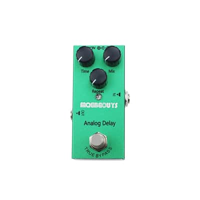 Analog Delay Electric Guitar Effects Pedal Mini Single Type DC 9V True Bypass Equipped with USB5V to 9V boost cable image 4
