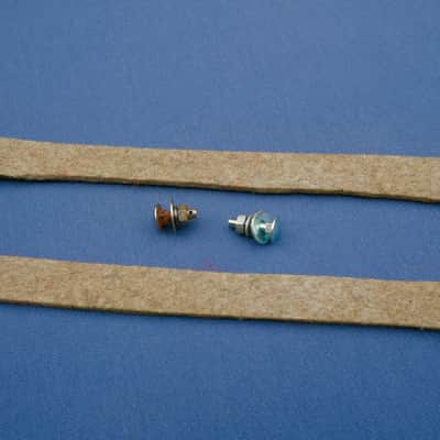 Sonor Teardrop Bassdrum Muffler Damper Vintage Early 60s Z 5105/06 Ultra RARE image 4