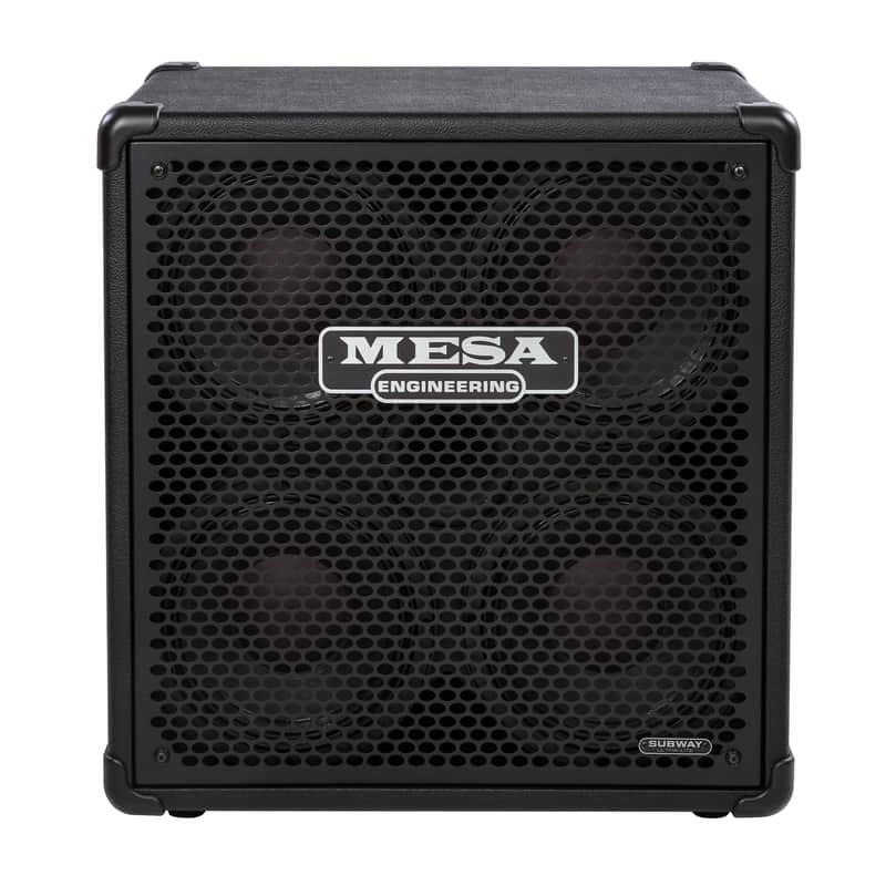 Photos - Guitar Amp / Cab Mesa Boogie Subway 4x10 Ultra-Lite Bass Cabinet Black Bronco 