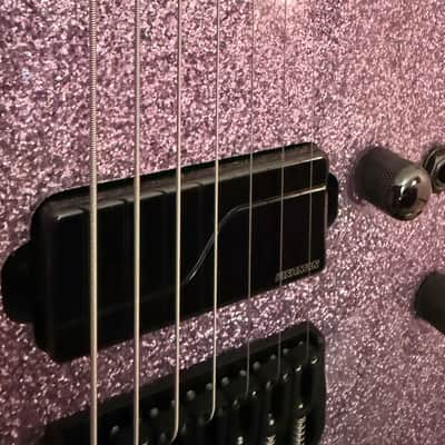 ESP E-II Horizon NT-7B Hipshot 2019 - Present - Purple Sparkle image 6