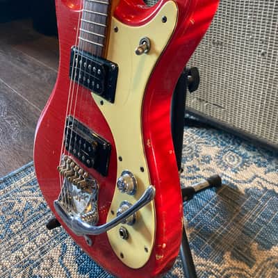 Mosrite Ventures Mark V 1966 - Red image 14