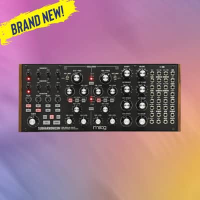 Moog Subharmonicon Semi-Modular Polyrhythmic Analog Synthesizer