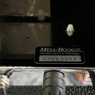Mesa Boogie Black Face Chrome Chassis Dual Triple Rectifier Factory Modded Revision C 1993 image 6