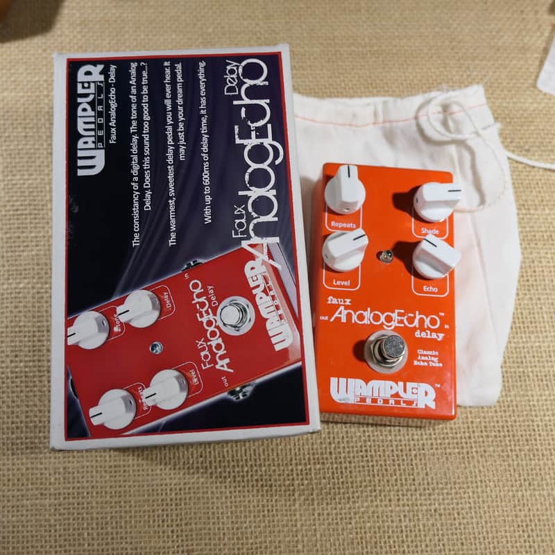 Wampler Faux Analog Echo Effect Pedal Same Day Shipping #DC01