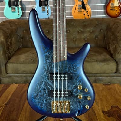Ibanez SR300EDX-CZM Standard Soundgear Bass Cosmic Blue Frozen Matte - NEW image 2