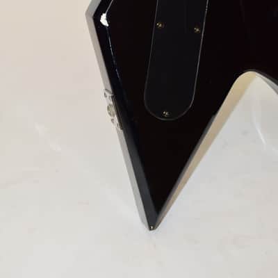 B.C. Rich Bronze Series Warlock Electric Bass Guitar Black image 10