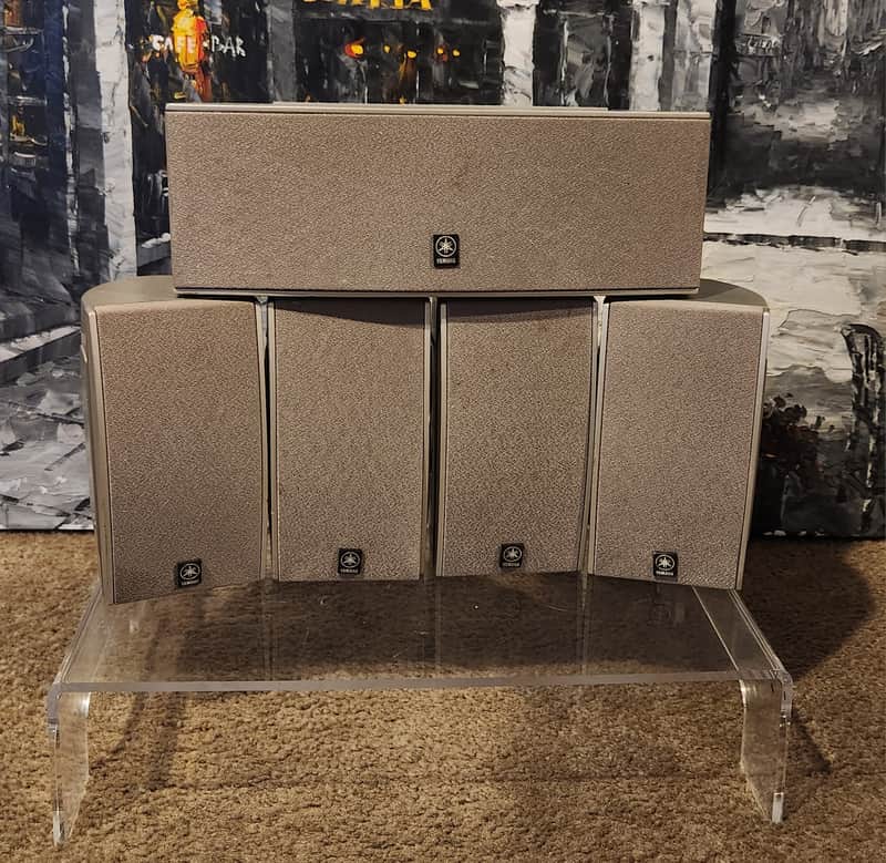 Yamaha YAMAHA NS-AP3400 Set of 5 speakers 90s - Grey image 1