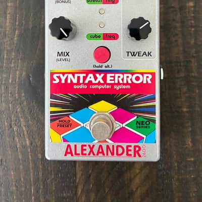 Alexander Pedals Syntax Error 2010s Graphic - Mint image 1