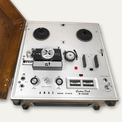 Akai X-150D Custom Deck Reel-to-Reel RTR Solid State – Tested Working – Studio Ready image 12